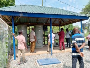 HANDING OVER OF THE GHANA-SPAIN DEBT SWAP FOR DEVELOPMENT PROJECTS IN HO WEST DISTRICT TO THE COMMUNITY WATER AND SANITATION AGENCY