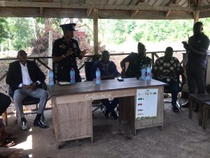 Ho West DCE and Officials Visit Kalakpa Reserve and Paramount of Abutia Over Guard Killing