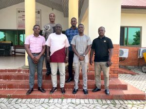 Ho West DCE receives delegation from NACOC